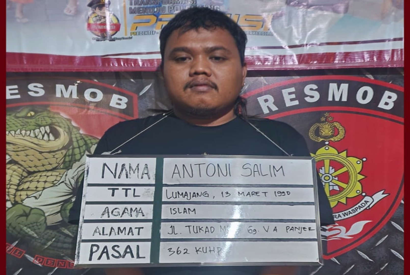 Usai Curi Ponsel, Pedagang Bakso Asyik Pacaran, Langsung Diciduk Polisi